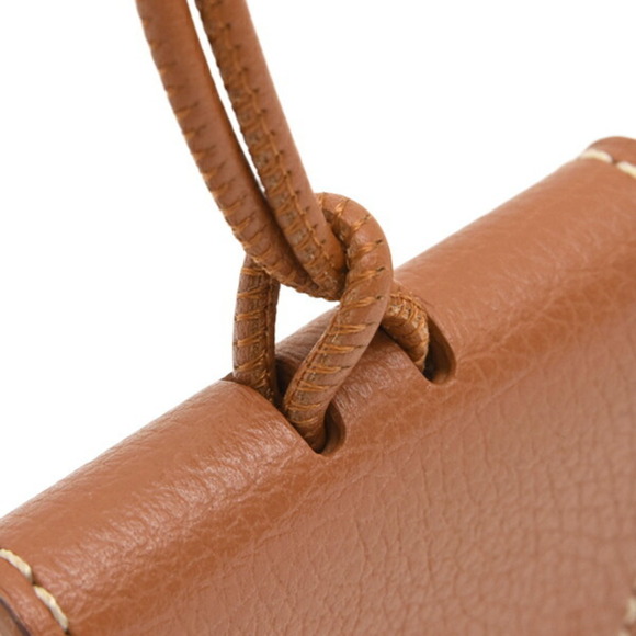 Goyard Unisex Black Universal Bag Clip Brown Leather GOYARD - Picture 5 of 9